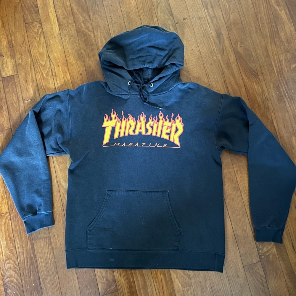 Thrasher magazine Black Hoodie